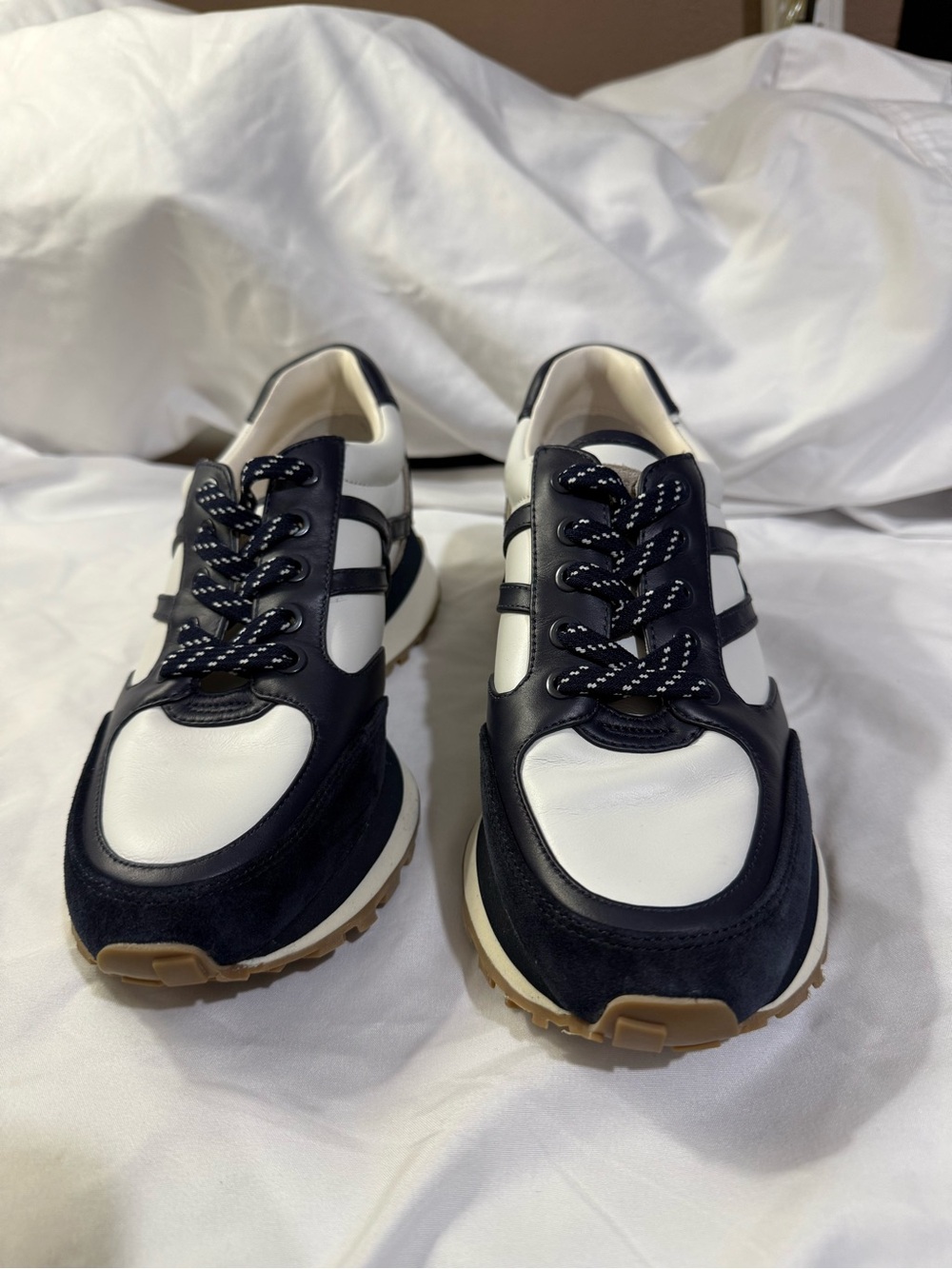 Veronica Beard Valentina Sneaker W/Size 8.5 
Color: Navy Multi - Picture 2 of 10